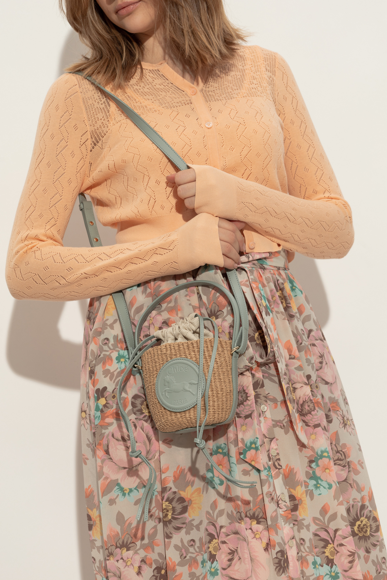 Chloé Shoulder bag `Horse Medal Mini` bucket type | Women's